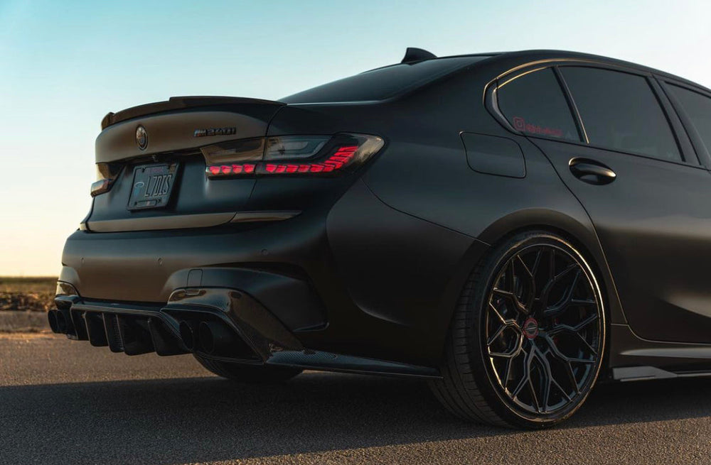 CMST Carbon Fiber Rear Diffuser for BMW 3 Series G20 G21 M340i 330i 2019-2022