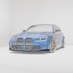 شفة أمامية من ألياف الكربون لسيارة BMW M3 G80