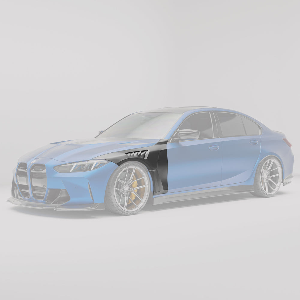 BMW M3 G80 Carbon Fiber Side Fenders – AME Motorsport