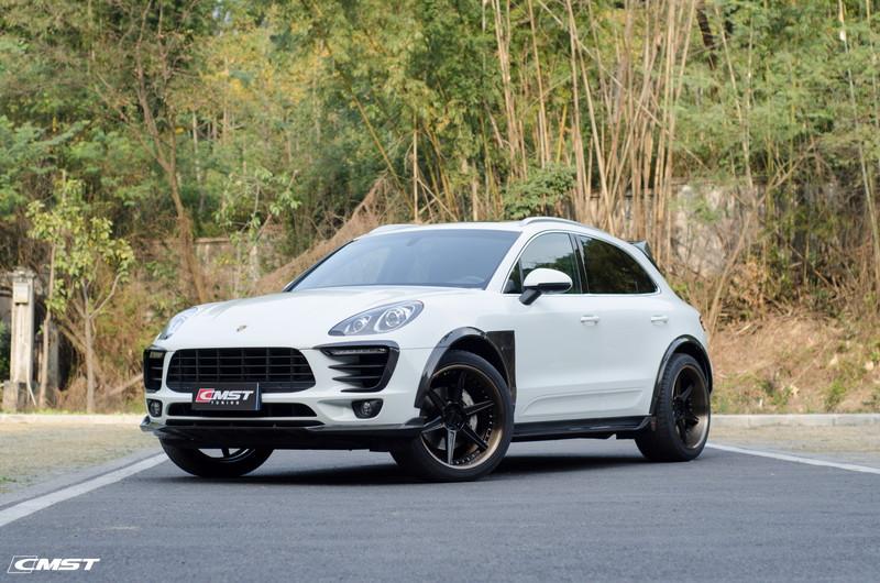 CMST Carbon Fiber Front Lip for Porsche Macan & Macan S 2015-2018