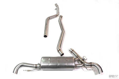 IPE Catback exhaust BMW G05 X5 40i | Stainless steel