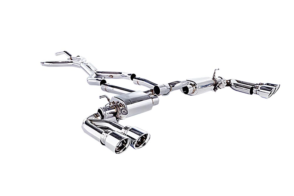IPE exhaust Catback for Porsche 958 Cayenne Turbo