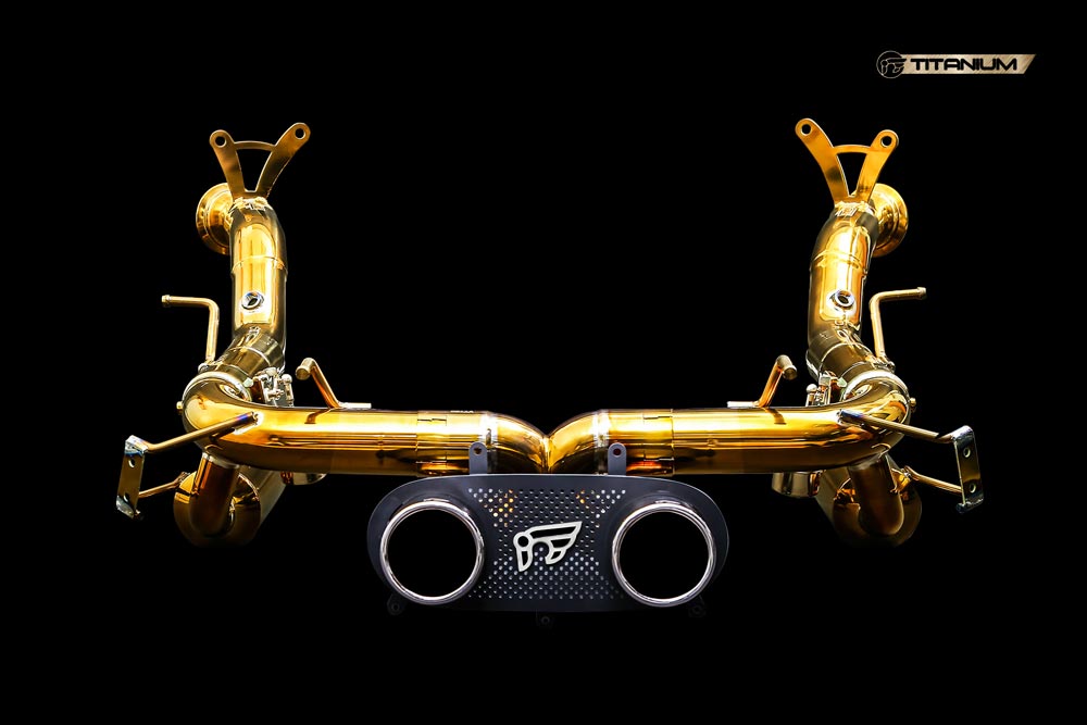 IPE Exhaust Ferrari 458 Italia Titanium F1 System