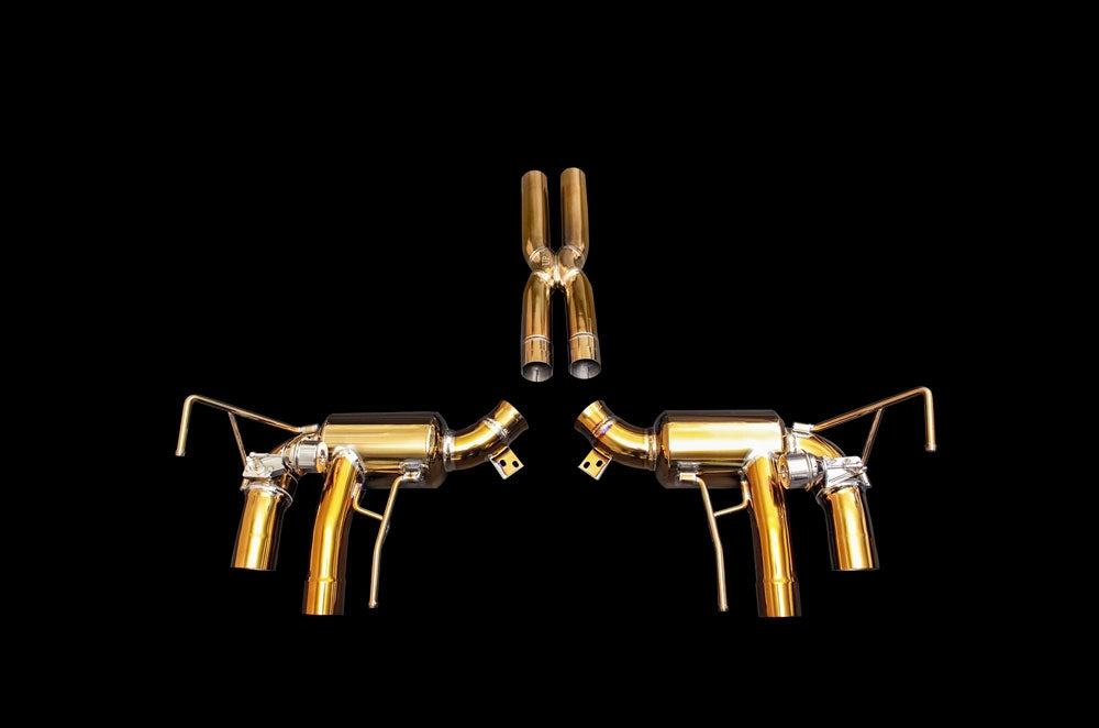 IPE F1 Exhaust for Ferrari FF in titanium