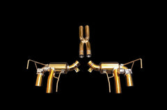 IPE F1 Exhaust for Ferrari FF in titanium