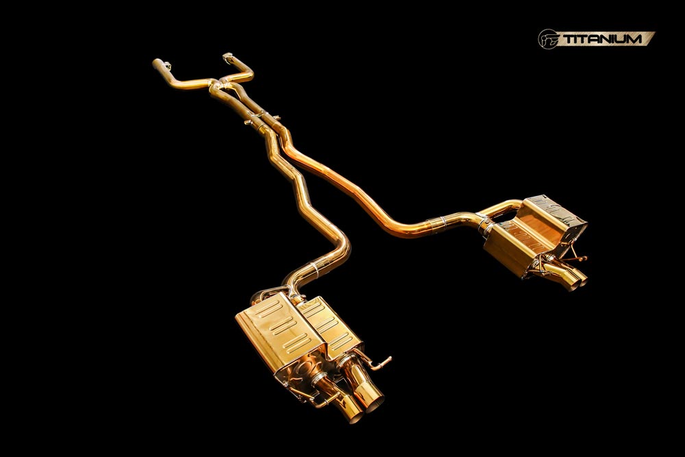 IPE Exhaust Mercedes C63 AMG W205 | Full Titanium Line