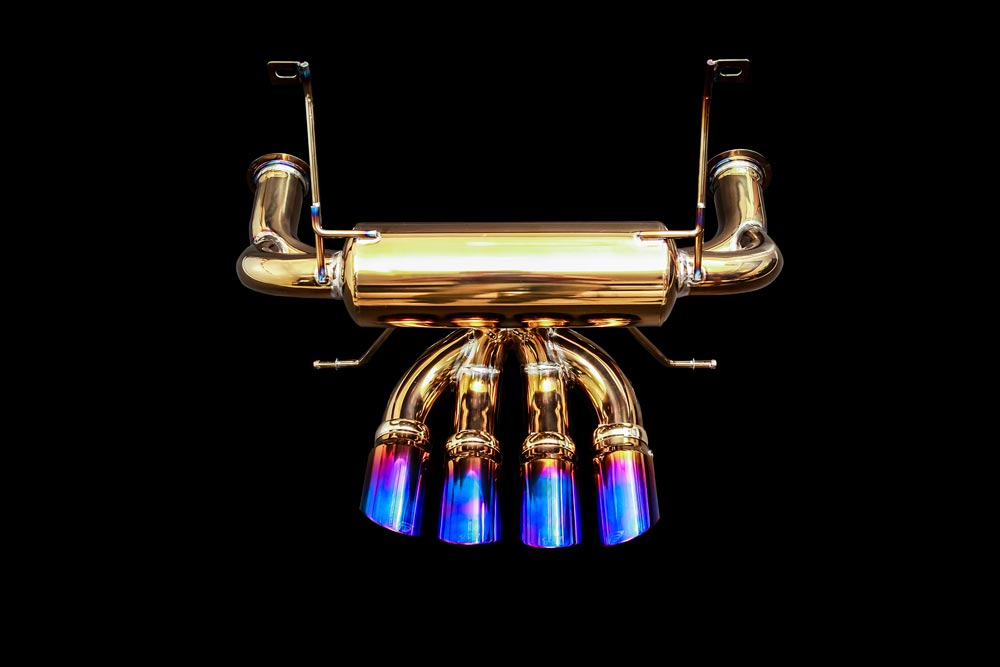 IPE Exhaust Lamborghini Aventador SV LP750-4  |  Titanium Muffler