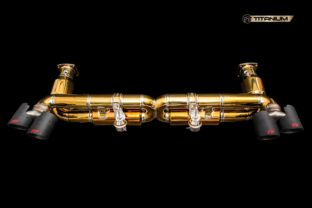 IPE Exhaust Porsche 991 Turbo (S) Full Titanium system