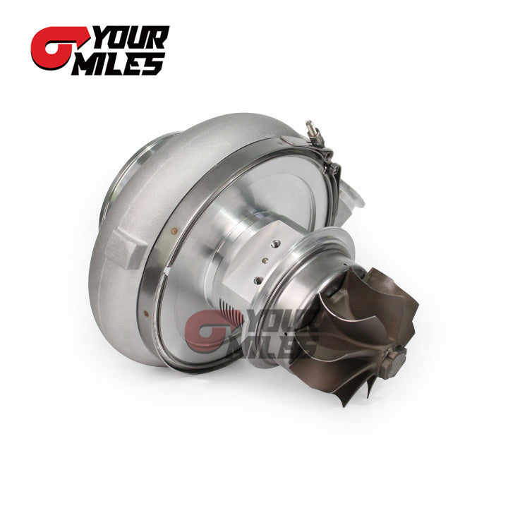 Yourmiles G57-3000 Ceramic Ball Bearing 106/144mm Billet Wheel Turbocharger 1.25A/R Dual Vband