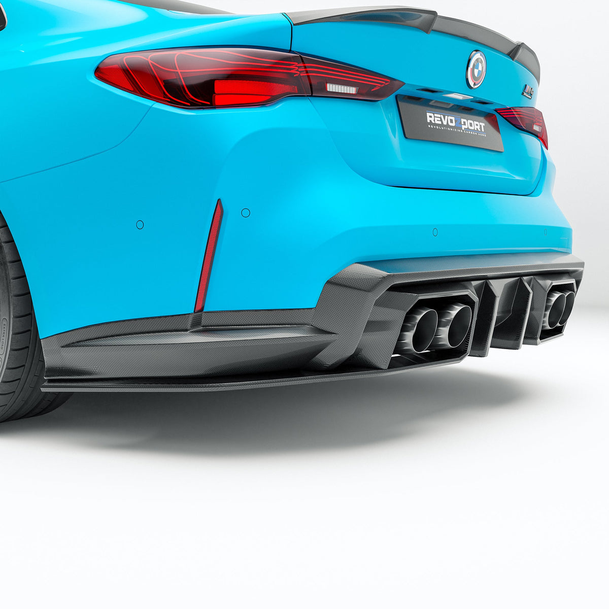 BMW M4 G82 Carbon Fiber Rear Diffuser