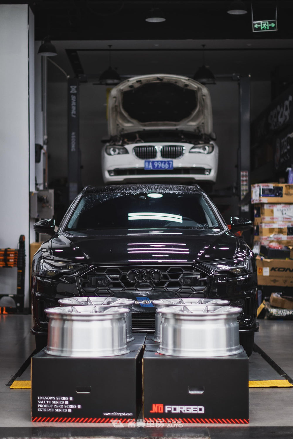 N-Zero UF-02 forged wheel detail