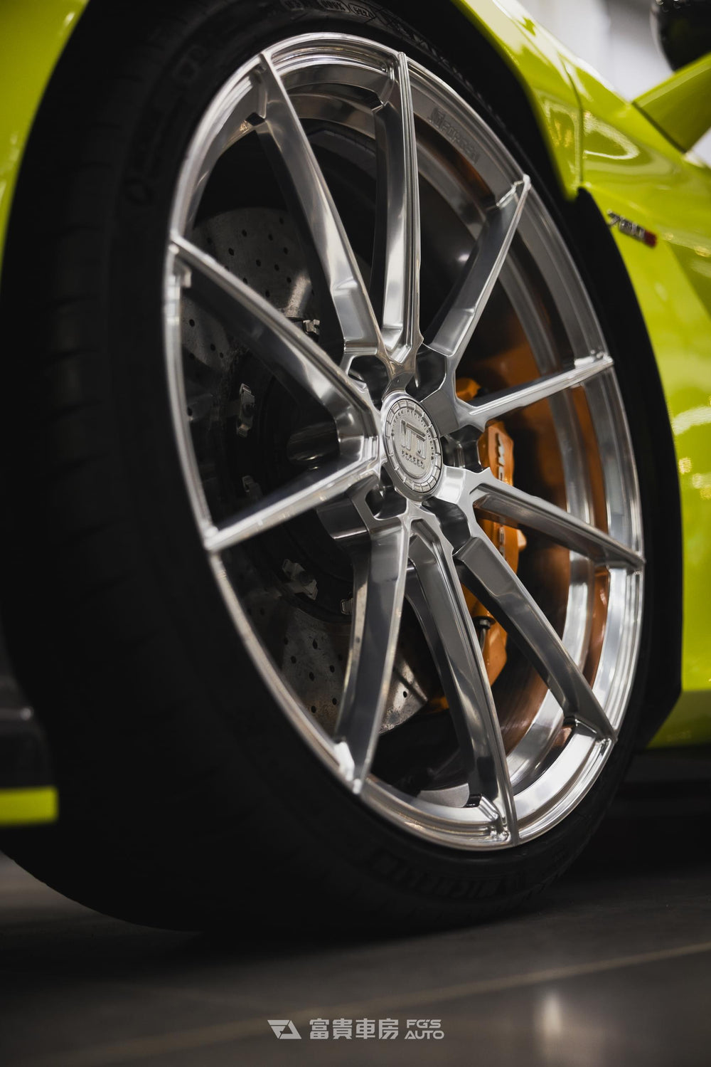 N-Zero UF-04 forged wheel detail