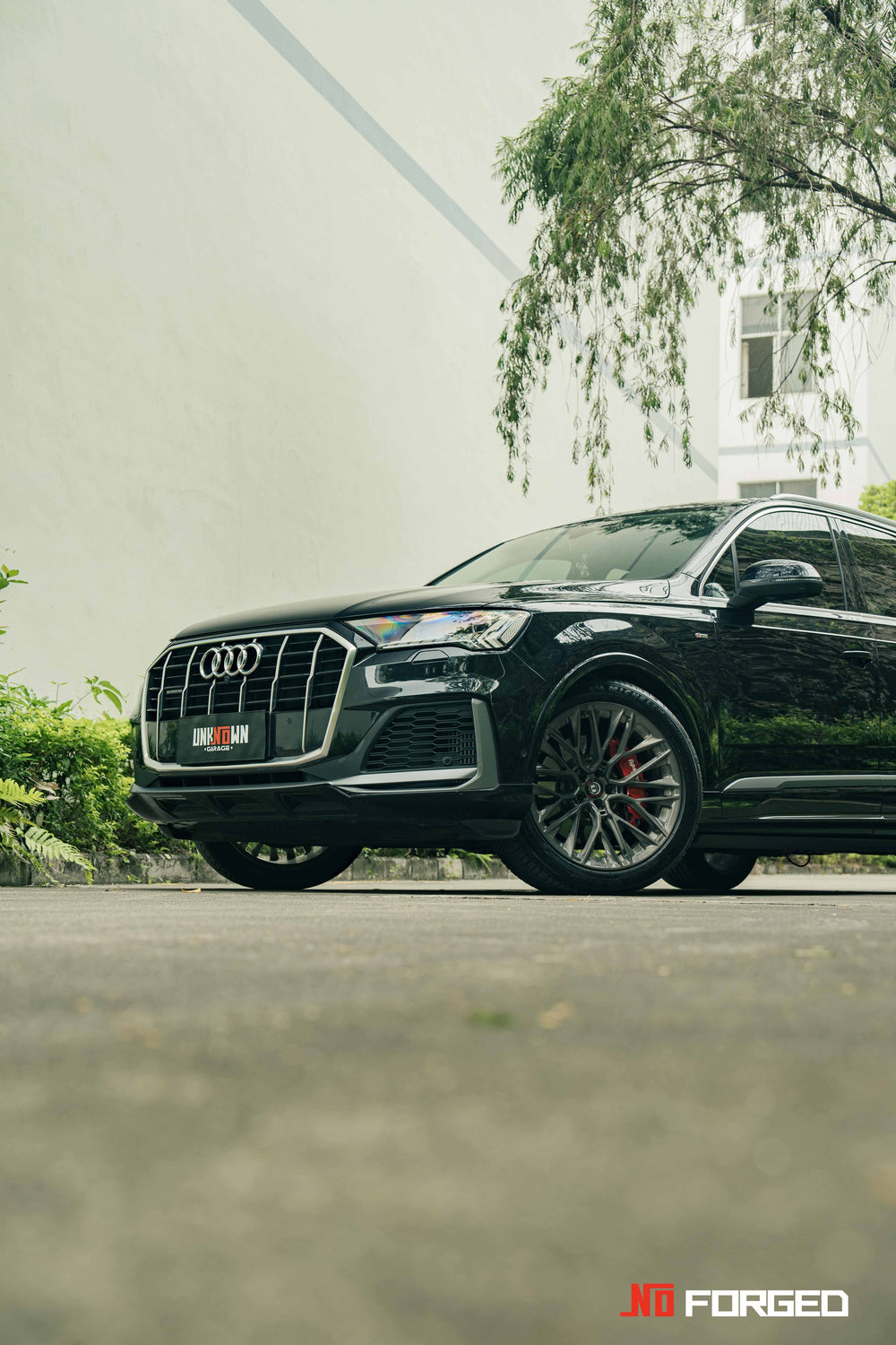N-Zero UF-30 forged wheel on car