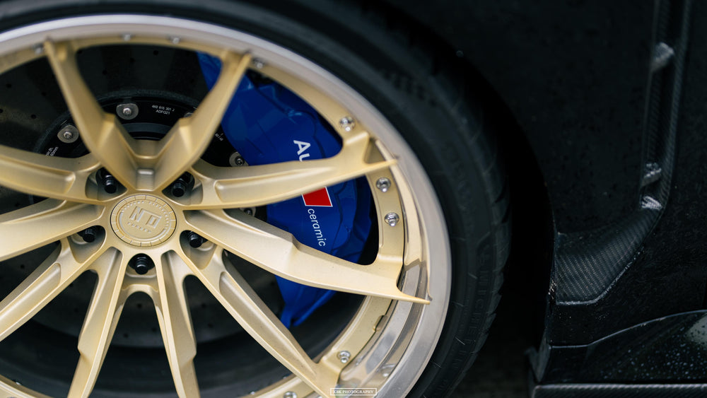 N-Zero UF-11 forged wheel on car