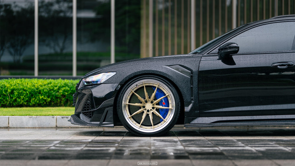 N-Zero UF-11 forged wheel detail