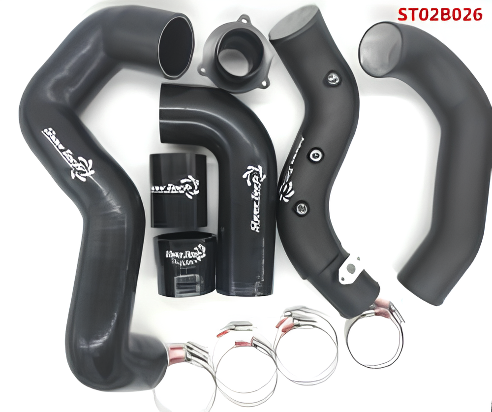 SnowTech B8.5 Turbo Pipe for Audi Longitudinal 2.0T Engine B8/8.5 TFSI 2.0T Models - Available in Red/Black