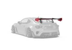 Robot Carbon Fiber or FRP Swan Neck Hammer GT Wing For Toyota 86 Subaru BRZ Scion FR-S