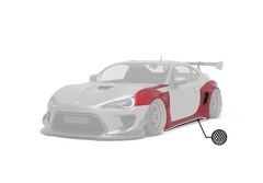 Robot Wheel Arches & Fenders & Side Skirts For Toyota 86 Subaru BRZ Scion FR-S