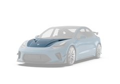 Robot "HACKER"  V1 Hood Bonnet For Tesla Model 3