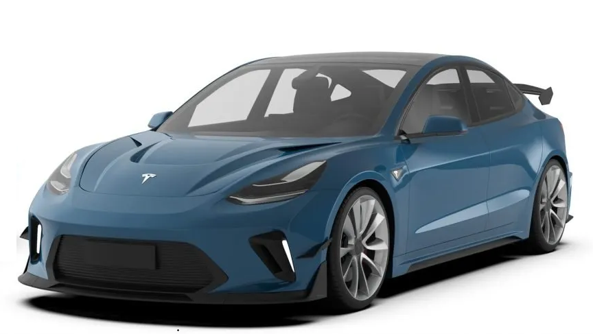 Robot "HACKER"  Narrow Body Full Body Kit For Tesla Model 3