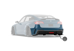 Robot "HACKER"  Widebody Rear Bumper & Rear Diffuser For Tesla Model 3