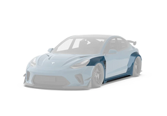 Robot "HACKER"  Widebody Wheel Arches & Side Skirts For Tesla Model 3