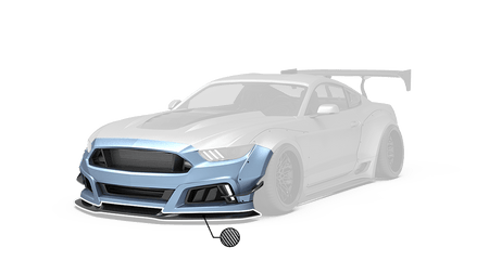 Robot  "STORM" Widebody Front Bumper & Lip For Ford Mustang S550.1 S550.2 GT EcoBoost V6