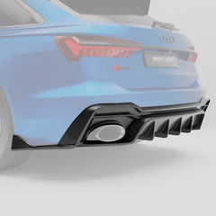 Audi RS6 C8 Carbon Fiber Rear Diffuser