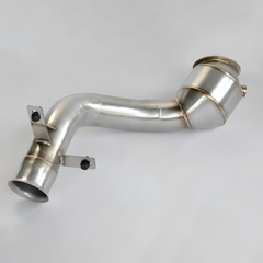 AME 304 stainless steel performance catalyst downpipe for Mercedes Benz C200 2018 1.5T race exhaust downpipe