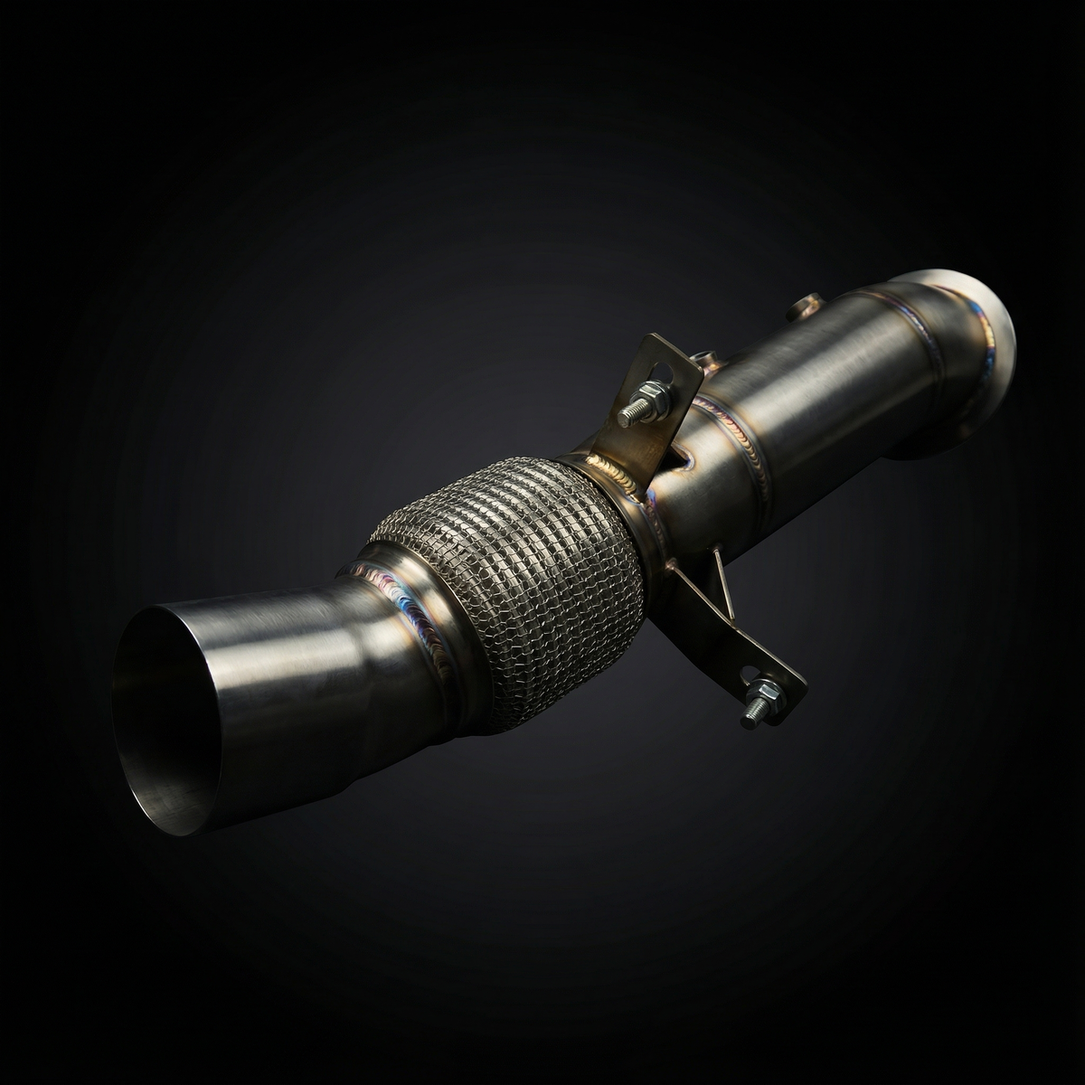 بي إم دبليو الفئة الثالثة (G20/G28) 325i/330i B48 2.0T 2018-2020 أنبوب سفلي بدون كاتم | AME Motorsport