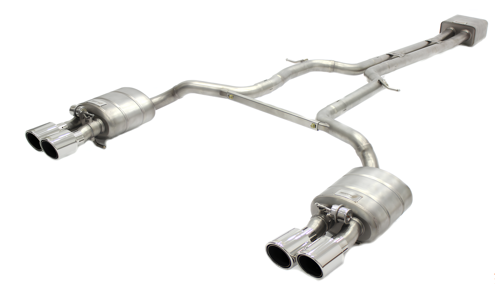 Porsche Panamera (970) 2014-2016 3.0T Catback Quad Exhaust Upgrade