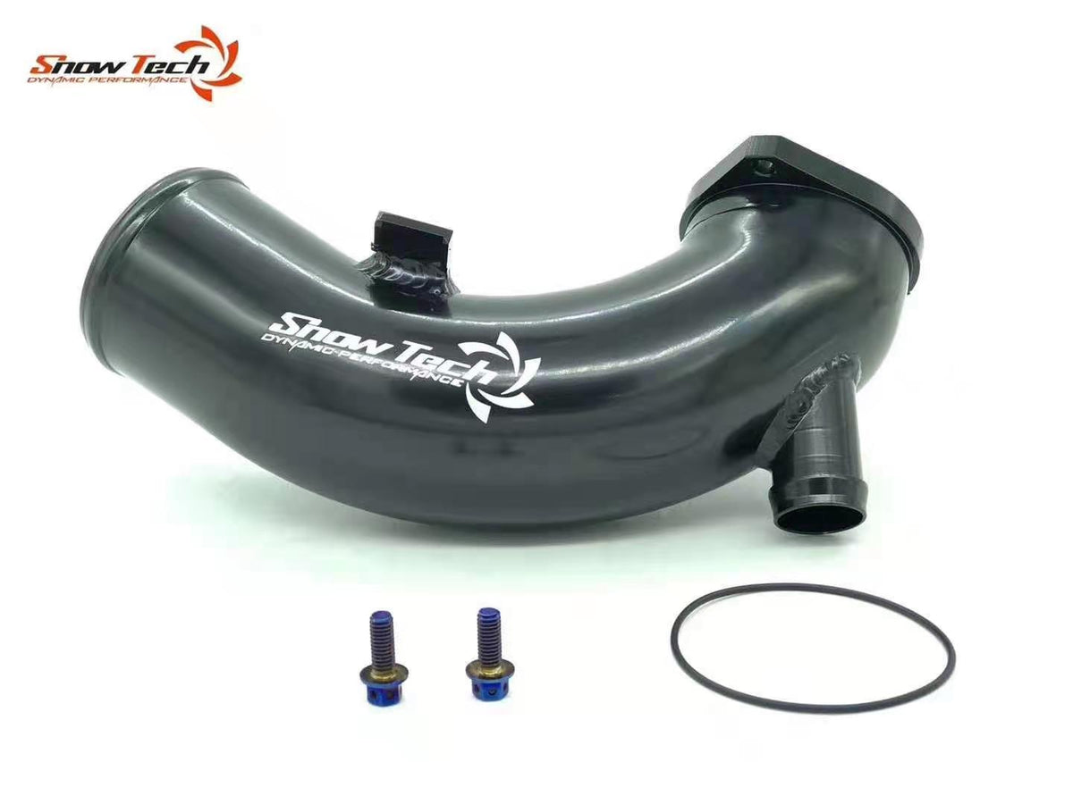 SnowTech Audi S4/S5 (B9) 3.0T Aluminum Alloy Intake Pipe for EA839 3.0T B9 Models