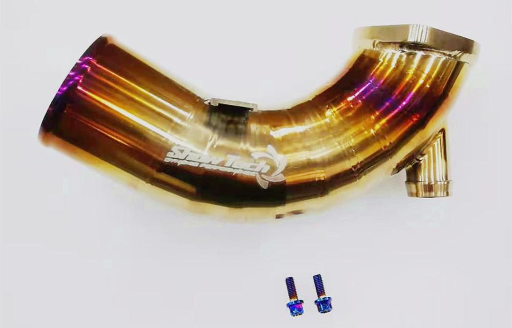 SnowTech Audi S4/S5 (B9) 3.0T Titanium Alloy Intake Pipe for EA839 3.0T B9 Models