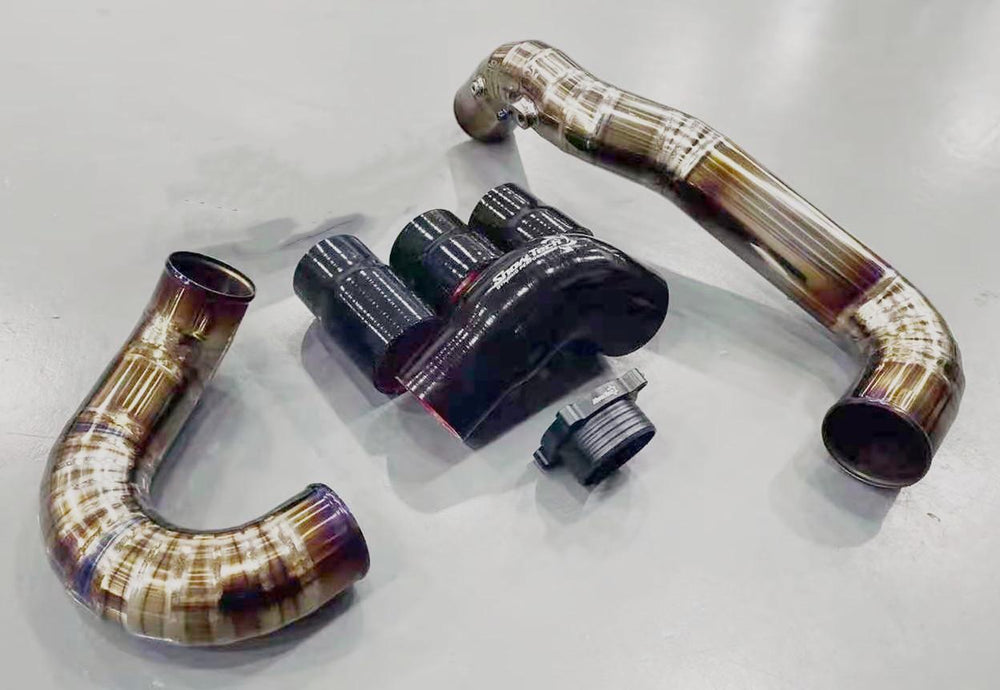 SnowTech Audi S4/S5 (B9) 3.0T Titanium Alloy Turbo Pipe for EA839 3.0T B9 Models