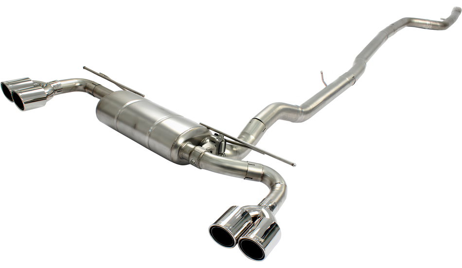 BMW 6 Series GT (2018-2020) 3.0T Catback Quad Exit Exhaust