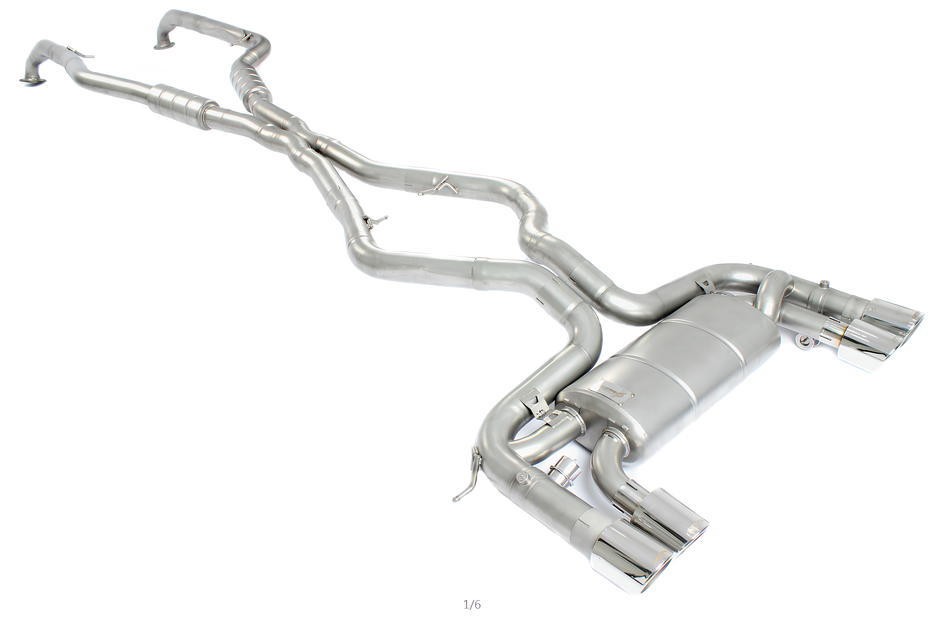 BMW X6M (2015) 4.4T Catback Quad Exit Exhaust