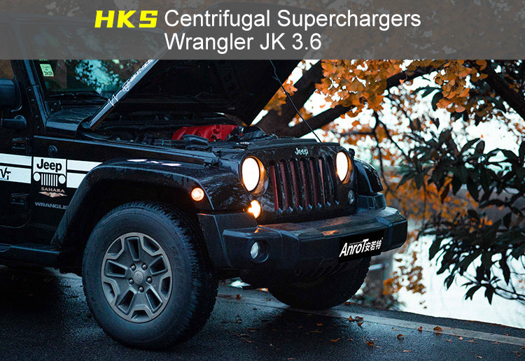 Wrangler JK 3.6 hks supercharger kit