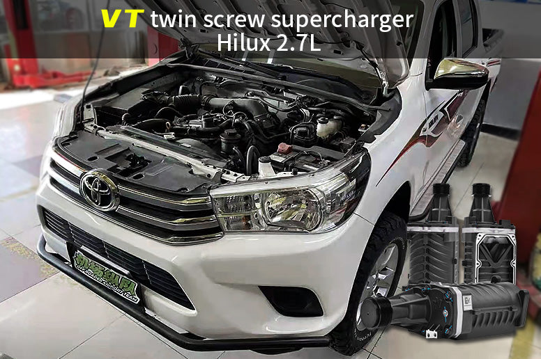 Hilux 2.7 VT Supercharger kit