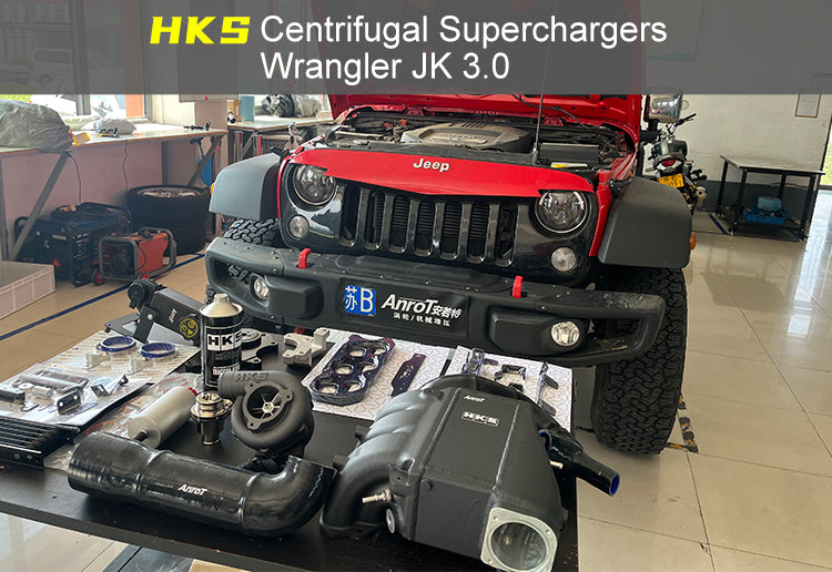 Wrangler JK 3.0 anrot hks supercharger kit