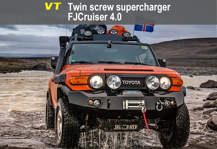 FJ4.0 Cruiser VT Supercharger kit