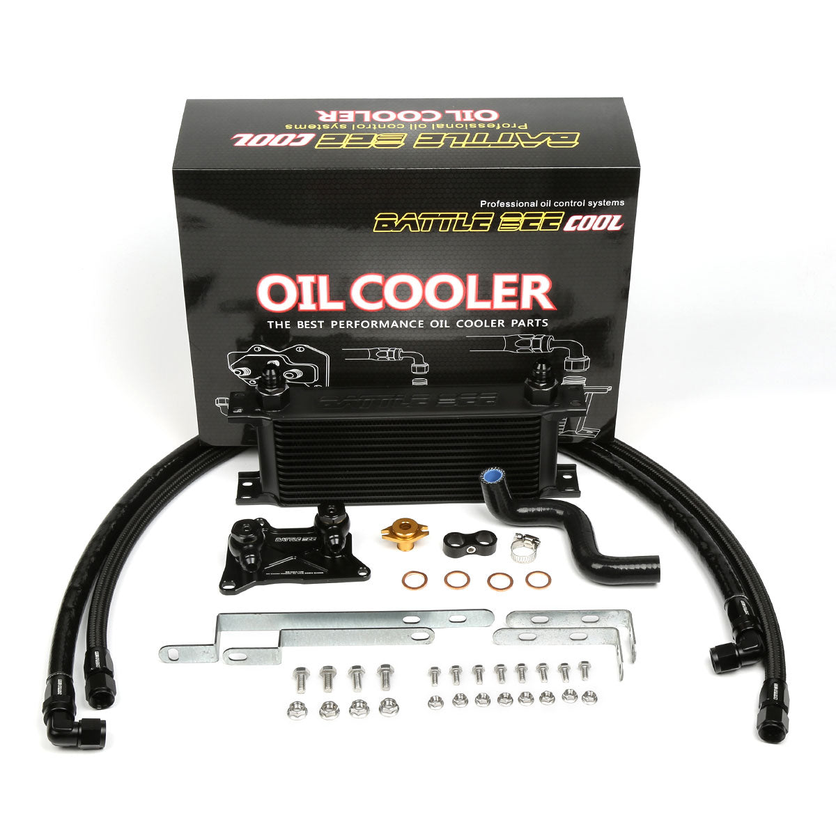 Battle Bee Vag Golf Mk7 Ea888 Gen3 Engine Oil Cooler Kit Sandwich Model For All