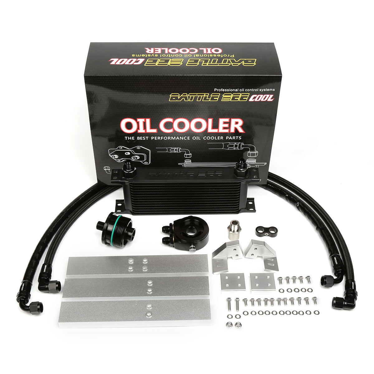 Battle Bee Vag Golf Mk7 Ea888 Gen3 Engine Oil Cooler Kit - Oil Filter Model For Golf7 & A3