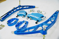 BMW BMW-E30 E36 318 325 330 M3 drift chassis large angle lower arm pull rod drift chassis reinforcement