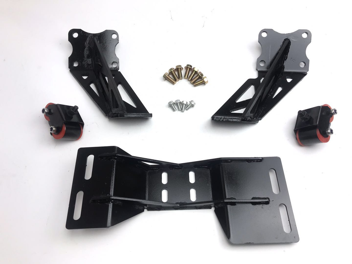 BMW BMW-E34 525 530 535 Transplant Toyota 1JZ 2JZ Engine Bracket Wave Box Bracket Machine Foot Buffer Glue