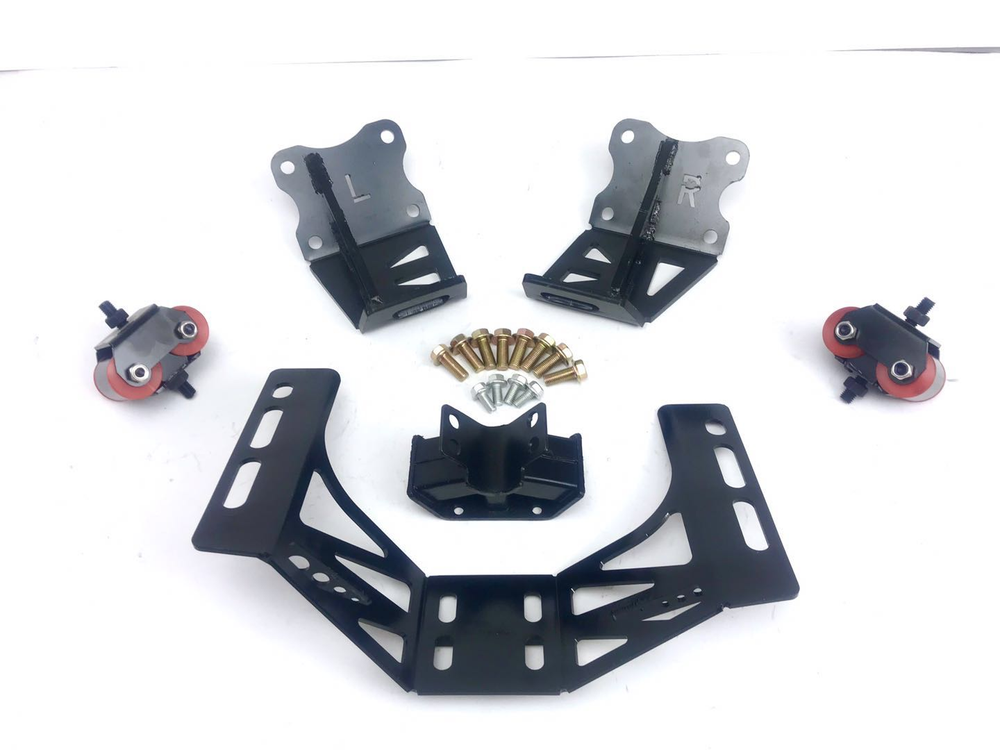 Nissan nisan A31 S13 S14 S15 R32 R33 R34 C33 transplant Toyota 1JZ 2JZ engine bracket wave box bracket machine foot buffer glue