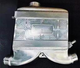 SnowTech Mercedes-Benz C43 CNC Top Mount Intercooler (including turbo pipes)